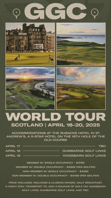 (Non Member) GGC World Tour - Scotland (April 16-20, 2025)